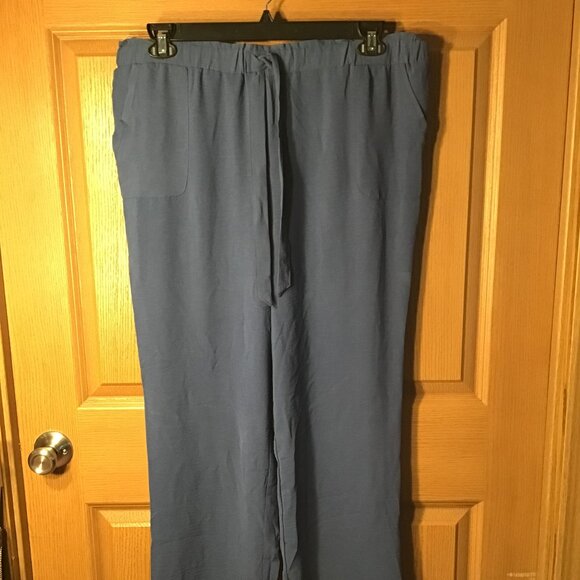 89th & Madison Blue Casual Pants - Picture 1 of 2
